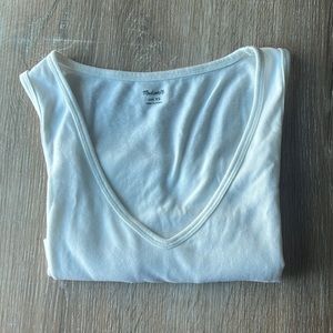 Madewell Wide Strap V Neck Tank Top